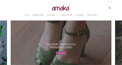 Desktop Screenshot of amakashoes.com